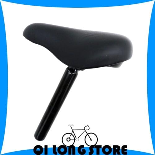 BMX Bike Seat Cushion SR Bicycle Cushion Kids' Bike Seat 26mm Seat Tube Leather Fabric Sponge Filled Steel Seatpost Plastic Case