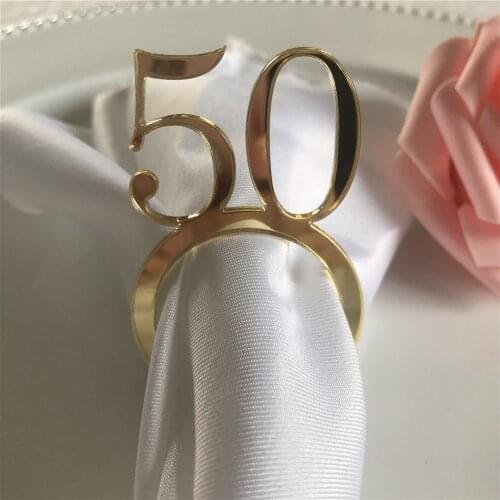 Custom Personalized Birthday napkin rings, Anniversary Wood napkin rings,Wedding napkin rings