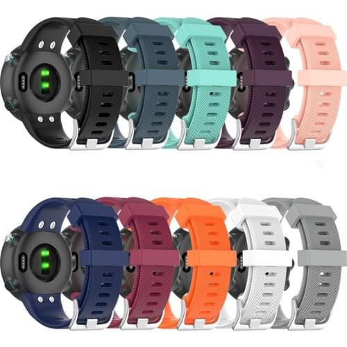 25mm Wrist Watch Strap Watchband for Garmin Swim 2 Pool SWOLF GPS Smart Watch Accessories