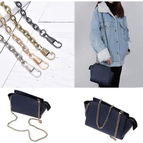 1PCS Shoulder Bag Handle Metal Chain Tote Accessories Shoulder Strap Bag Strap For Shoulder Bags