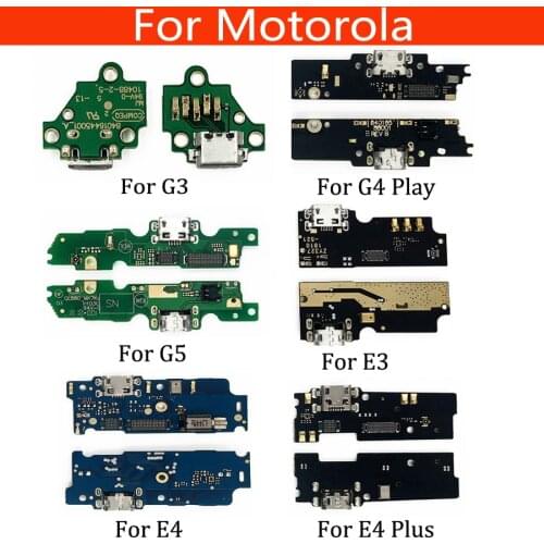 1PC USB Port Jack Dock Connector Charging Board Flex Cable For Motorola Moto G3 XT1540 XT1541 XT1548 G4 Play G5 E3 E4 E4 Plus