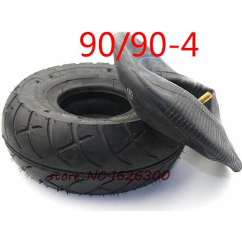 High performance 90/90-4 3.00-4 Gas/Electric Scooter Tires and inner tube 10 inch On-road Tyres (Scooter Parts & Accessories )