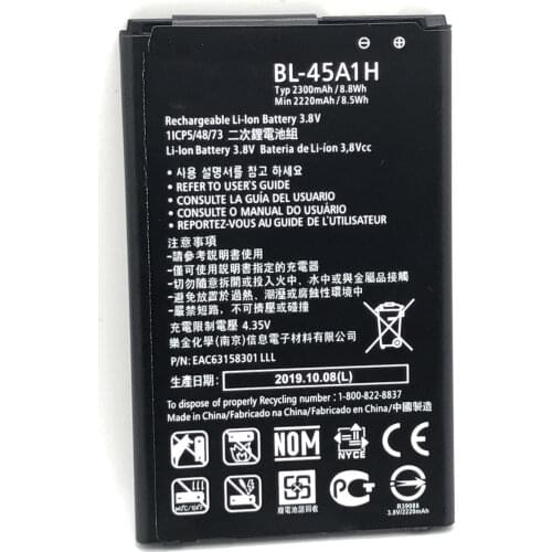 High Quality 2300mAh Replacement Battery For LG K10 LTE F670L F670K F670S F670 Q10 K420N BL-45A1H Mobile Phone Batteries