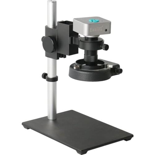 1080P 36MP 4K 2K HDMI USB Industrial Electronic Digital Video Microscope Camera TF Video Recorder + 100X 120X 130X C-MOUNT Lens