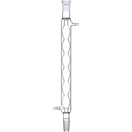 300mm,24/40,New Glass Allihn Condenser,Ball Shape,Laboratory Chemistry Glassware