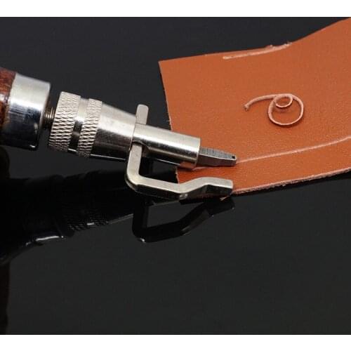 1 Set Leather Edger Beveller Stitching Groover Crease Set 5 In 1 Hand Working Tool Leather Kit