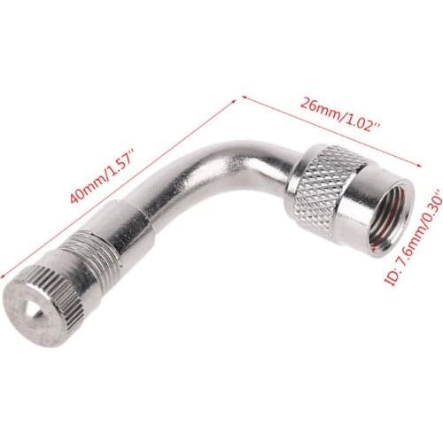 90 Degree Bend -Valve Extender Tire Stem Wheel Adapter for Car Motorcycle Truck