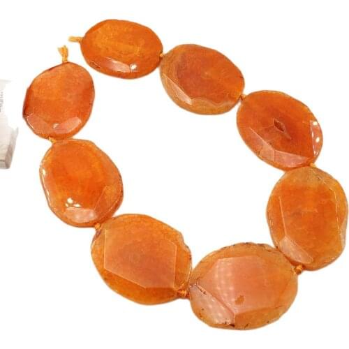 APDGG 16.5" 35x45mm-40x50mm Yellow Agate Geode Druzy Freeform Slab Nugget Gems Stone Loose Beads Jewelry DIY