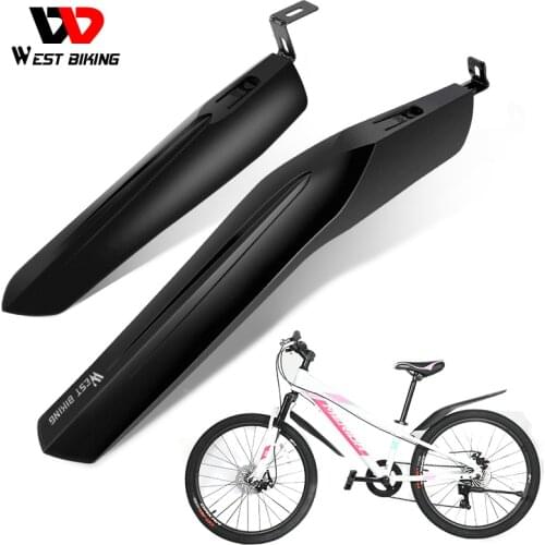 WEST BIKING Bicycle Fender Mountain Road Bike Mudguard Waterproof Front Rear MTB Mud Guard Wings Waterproof Cycling Accessories