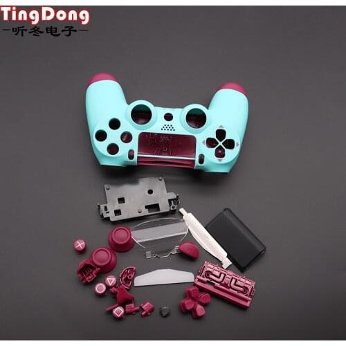 PS4 PRO Controller Full Set Housing Case Shell Cover Replacement Skin for Sony PlayStation 4 V2 Pro PS4 PRO JDM 040 JDS 040