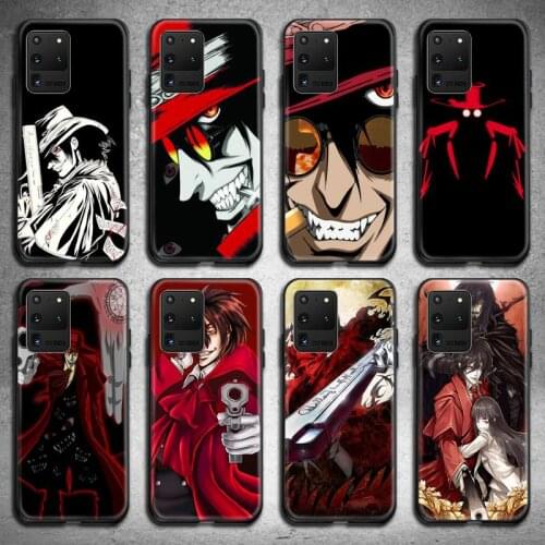 Anime Hellsing Alucard Phone Case for Samsung S20 plus Ultra S6 S7 edge S8 S9 plus S10 5G lite 2020