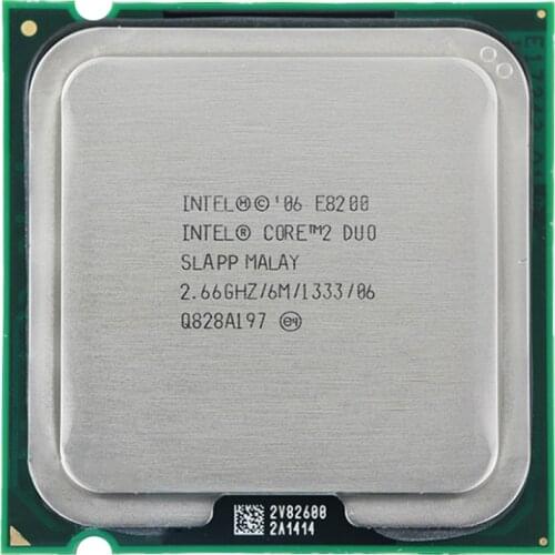 Original E8200 CPU Processor (2.66Ghz/ 6M /1333GHz) Socket 775 free shipping
