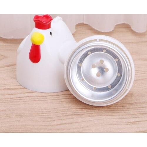 Home Chicken Shaped Microwave One Egg Boiler Cooker Kitchen Cooking Appliance