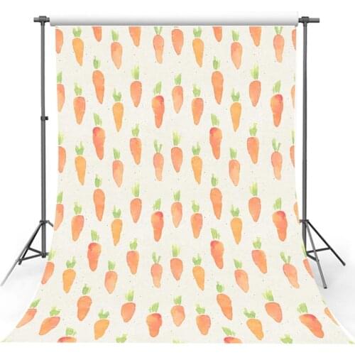 Avezano Photography Backgrounds Rabbit Carrot Texture Child Backdrops For Photo Studio Photocall Photozone Decoration Wallpaper