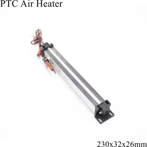 230x32x26mm 220V 500W PTC Heater Ceramic Thermistor Air Heating Mini Outdoor Heaters Induction Aquarium Water Car Film Plate