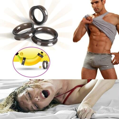 Delay Ejaculation Cocks Ring Male Penis Erection Stretcher Extender Erotic Penis Rings Sex Toys for Men Adult Sex Product