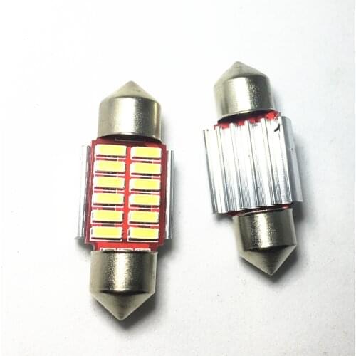 2PCS C5W Led C10W Festoon Light Interior Light 31mm 36mm 39mm 41mm Car LED 4014 SMD 24/30/36/39Leds Doom Lamp Reading Light 12V