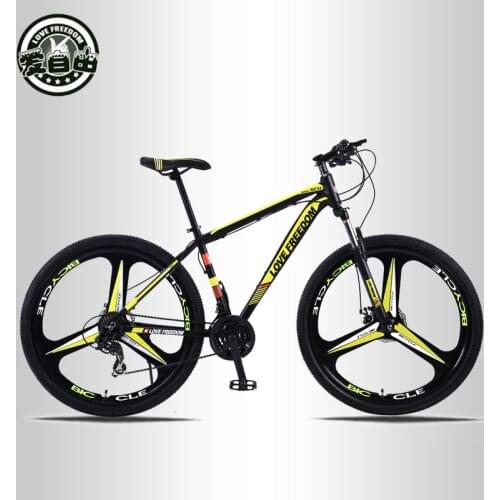 Love Freedom High Quality 29 Inch Mountain Bike 21/24 Speed Aluminum Frame Bicycle Front And Rear Mechanical Disc Brake