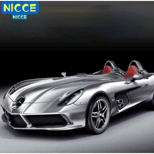Nicce 1:32 Alloy Car Model SLR Convertible Diecast Metal Sport Toy Car with Sound Light Kids Toy Car Vehicles Boy Gift
