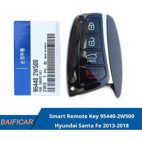 Baificar Brand New Genuine Smart Remote Key OEM 95440-2W500,81996-2W040 For Hyundai Santa Fe 2013-2018