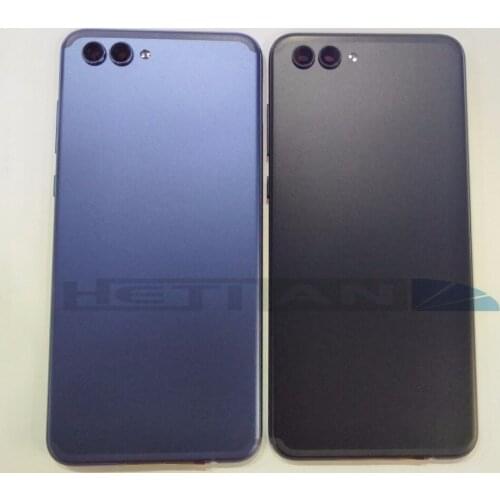 Original new For Huawei Honor V10 Rear Back Battery Cover Housing with Power Volume Button + Camera Lens Back Cover Door