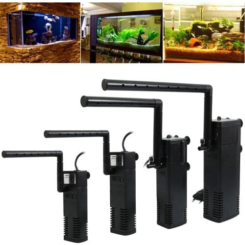 Submersible Water Filter Pump Aquarium Fish Tank Pond Oxygen Increasing Pump Tool Aquarium Filter Accessories