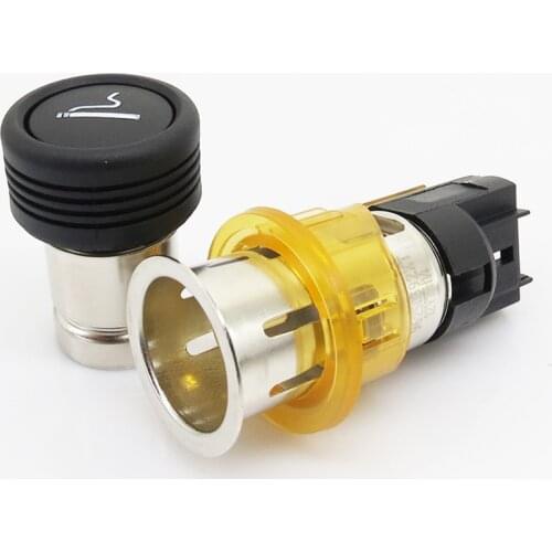 Cigarette Lighter for Peuget 2008 3008 307 408 206 207 for Citroen Elysee C-Quatre C5 C6 C2 Car Accessories