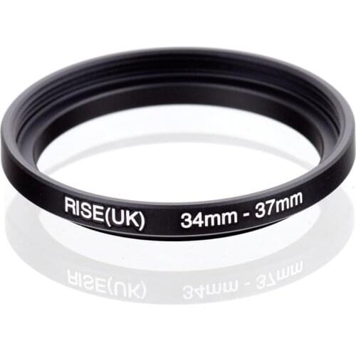 RISE(UK) 34mm-37mm 34-37 mm 34 to 37 Step up Filter Ring Adapter