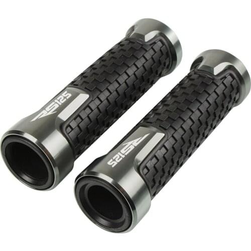 High Quality 7/8"22mm CNC Aluminum Handlebar Grips Handle Ends Handle Grips Accessorie Scooter Hand Bar Grips For Aprilia Rs125