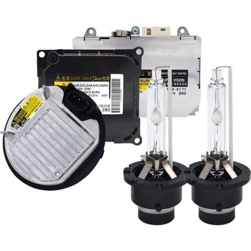 SKYJOYCE 55W HID D2S D4S HID Headlight Kit 35W 4300K 5000K D2S D2R D4S D4R HID Bulb 6000K OEM D2S HID Ballast Original Kit