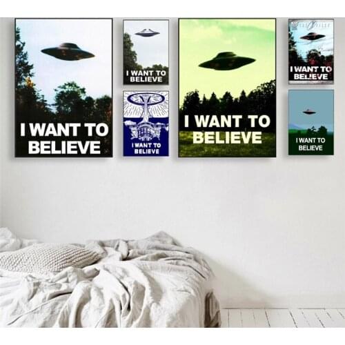 Modern Canvas Paintings Science Fiction TV Series Landscape Posters and Prints Wall Art Pictures for Living Room Home Decoration