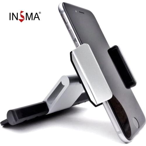 Universal Car CD Slot Mobile Phone Holder Mount Cradle 360 Rotating Clip For All 3.5-6.0 Inch Smartphone For iPhone for Samsung