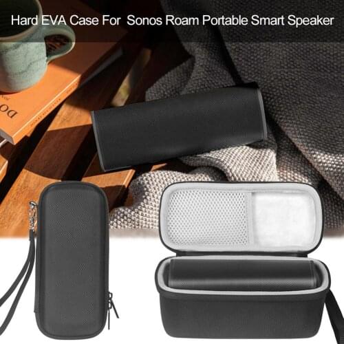Thicken Hard Protection Anti-fall Case Zippered Carrying Charge Cable Accessories Storage Bag For Sonos Roam Smart Speaker