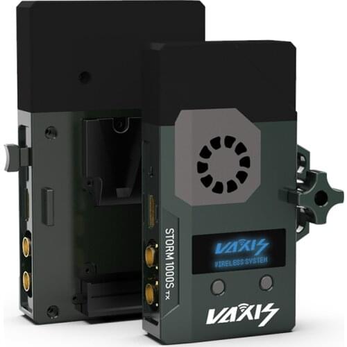 VAXIS ATOM Storm 1000S SDI/HDMI Camera Wireless Video 1000ft Transmitter and Receiver Kit For Canon Sony ARRI RED etc