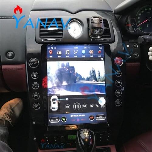 12.1 inch vertical touch screen For-Maserati Quattroporte 2008 2009 2010 2011 2012 GPS navigation auto multimedia audio player