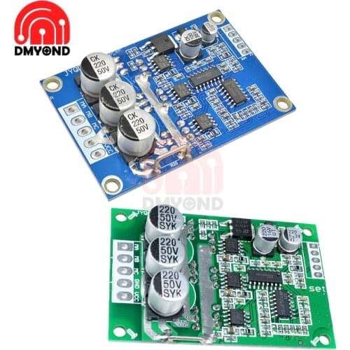 DC 12V-36V 500W PWM Motor Balancing Brushless Motor Controller Automotive Balanced BLDC Car Driver Control Board without Hall