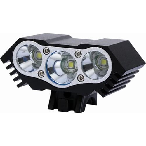 Super Bright Bicycle Front Light 3xT6 LED Outdoor MTB Bike Headlight Waterproof Wide Range Safe Cycling Lamp Equipment BC0532