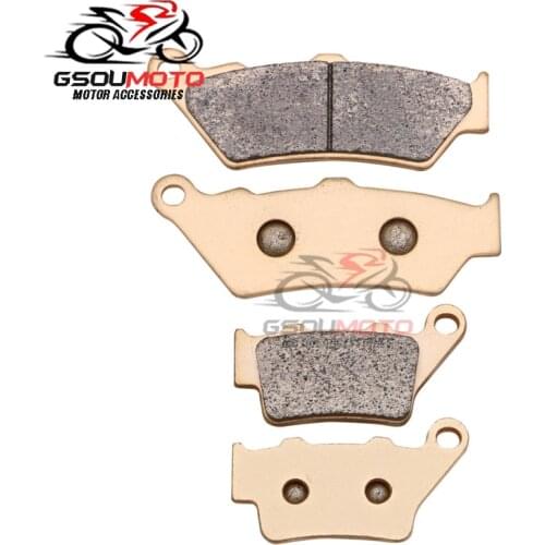 Motorcycle Front Rear Brake Pads Kit For BMW F700GS F800GS Adventure F650GS G650 C1 125 19-03 200 F 650 700 800 GS CS ST Scarver