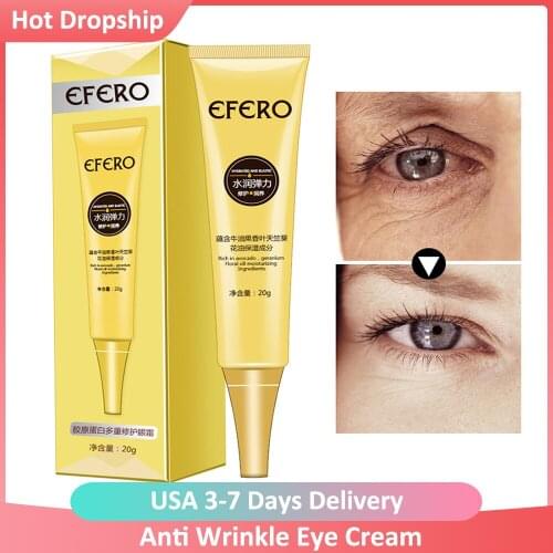 20g Anti Wrinkle Eye Cream Collagen Firming Eye Cream Anti Puffiness Remove Eye Bags Dark Circles Anti Age Eye Care Repair