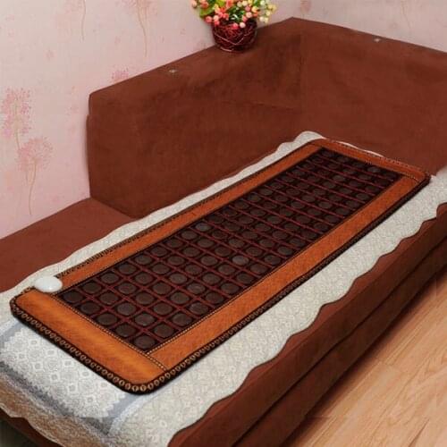 2015 High Sale Infrared Heated Tourmaline/Germanium Stone Massage Mat Korea Mattress Heating Massage Korea Tourmaline Mat
