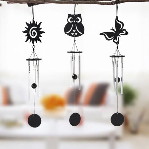 Small Wind Chimes Cartoon Animal Wall Hanging Decorations Car Decoration Pendant Kids Room Decor Housewarming Wedding Ceremony