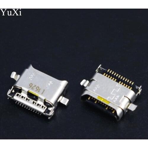YuXi 2pcs New Charging Port jack socket Dock micro usb Connector for LETV LeEco pro3 pro 3 x720 X722 Le3 Le 3 top quality