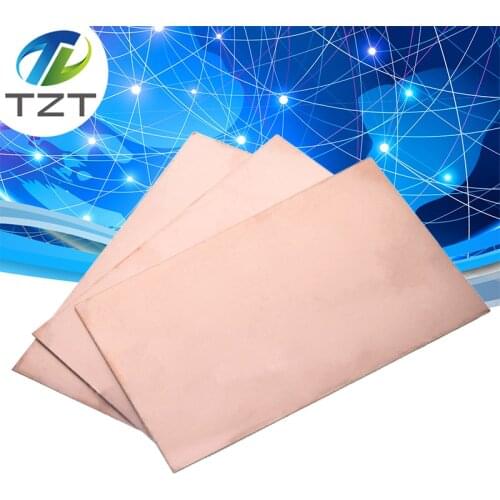 TZT Fr4 Pcb Single Side Copper Clad Plate Diy Pcb Kit Laminate Circuit Board 10x15cm