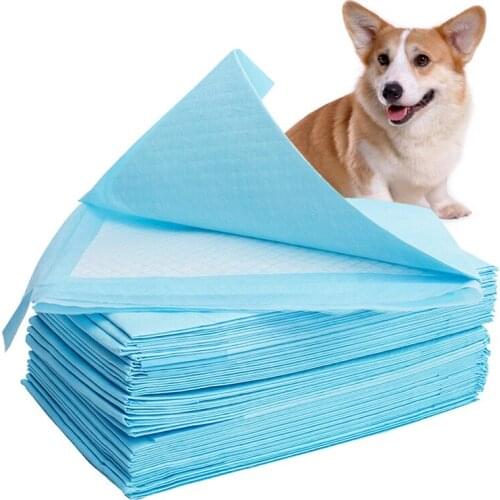 Pet Diapers Disposable Pet Diaper Pads Super Absorbent Dog Diapers Dog Training Diaper Cage Mats Pet Supplies Dog Diapers