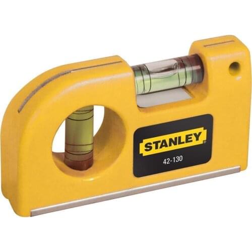 Stanley ST042130 Mobile Type Spirit level, Easy To Carry Scales, Ergonomic and Easy To Use, Small Scales