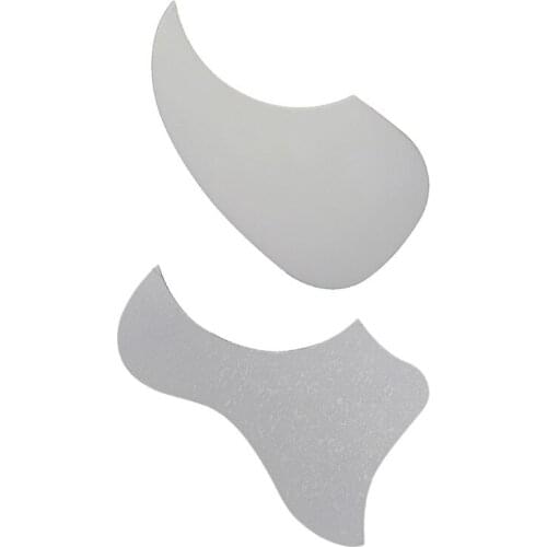 Guitar Transparent Pickguard Scratch Plate for 40 41inch Acoustic Left Hand Guitar Accessory