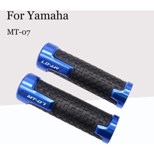 For Yamaha MT-07 Motorcycle Modified Handle Rubber Sleeve Throttle Grip Gloves CNC Non-slip Grip Accessories