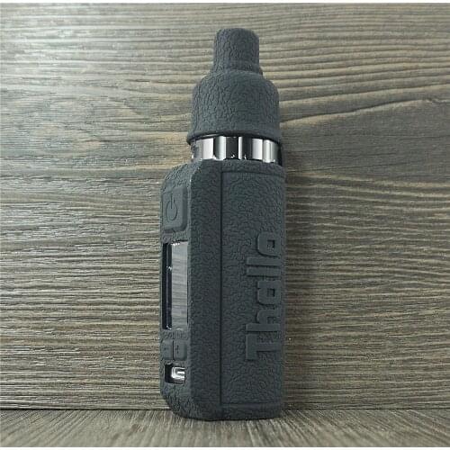 Silicone Case for SMOK Thallo Kit Box Mod 80W Vape is Texture Cover Skin Rubber Sleeve Mod Shield leather Wrap