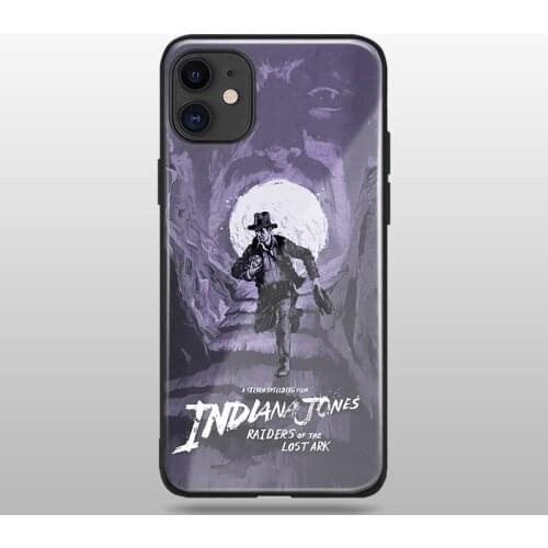 Indiana Jones film poster soft silicone glass For iPhone SE 6 6s 7 8 Plus X XR XS 11 12 Mini Pro Max phone case cover shell