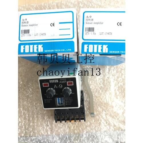 Brand new original FOTEK amplifier split photoelectric switch controller A-9